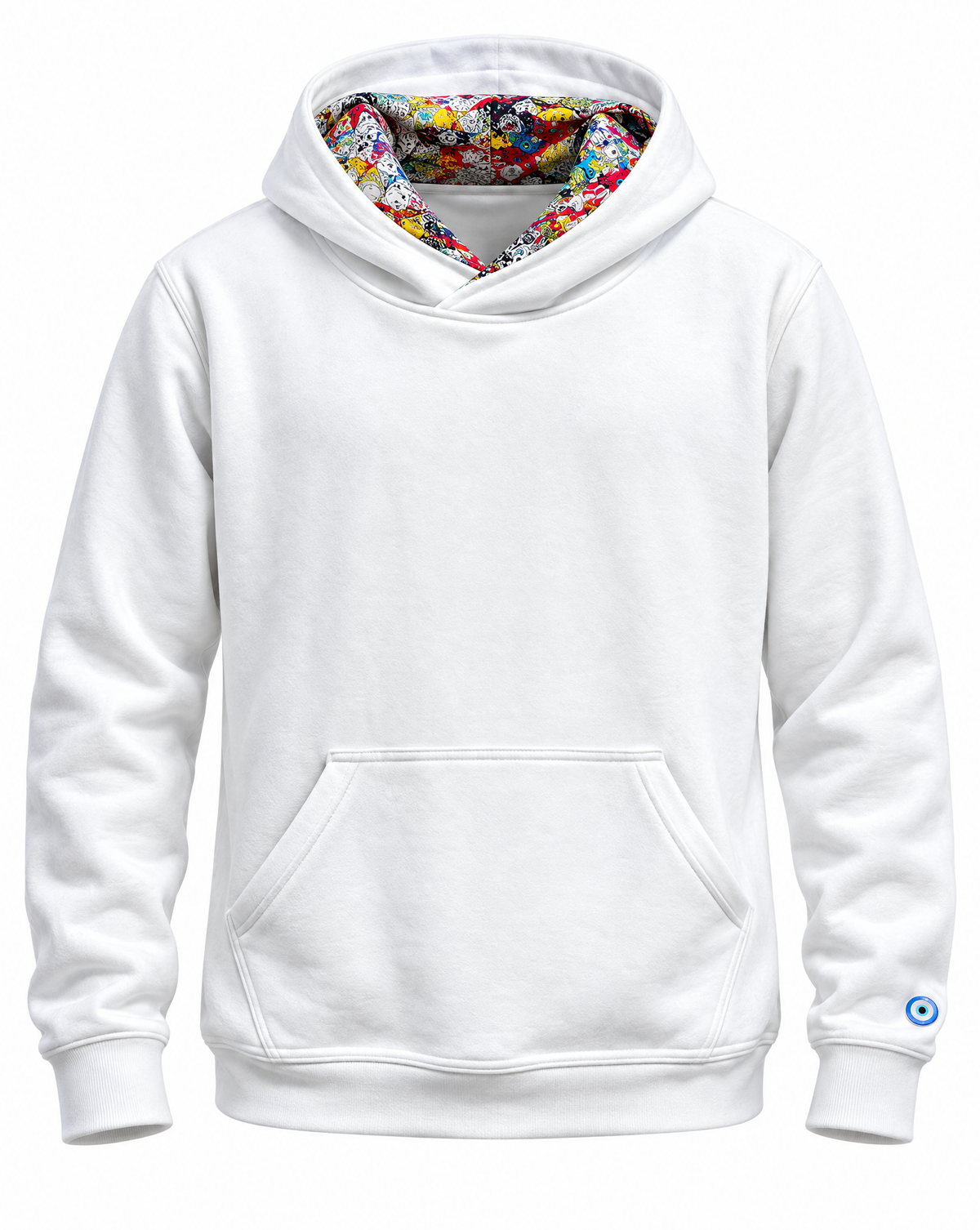 Outside The Lines Hoodie - White