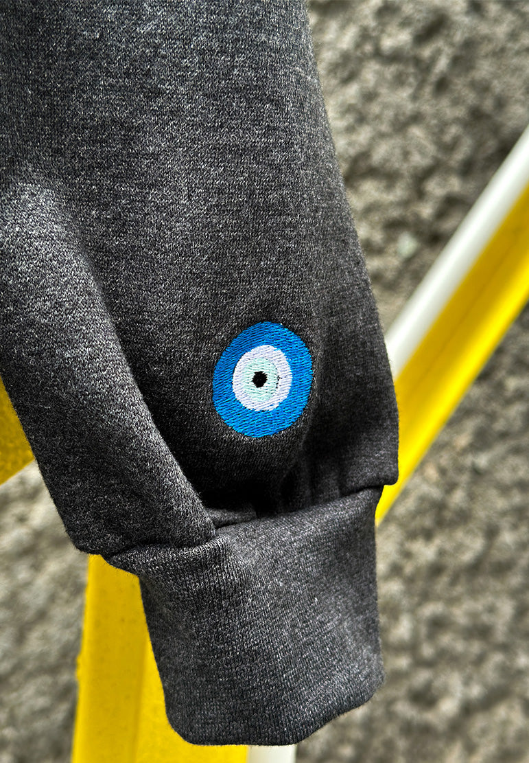 Play Zip Hoodie Charcoal Grey