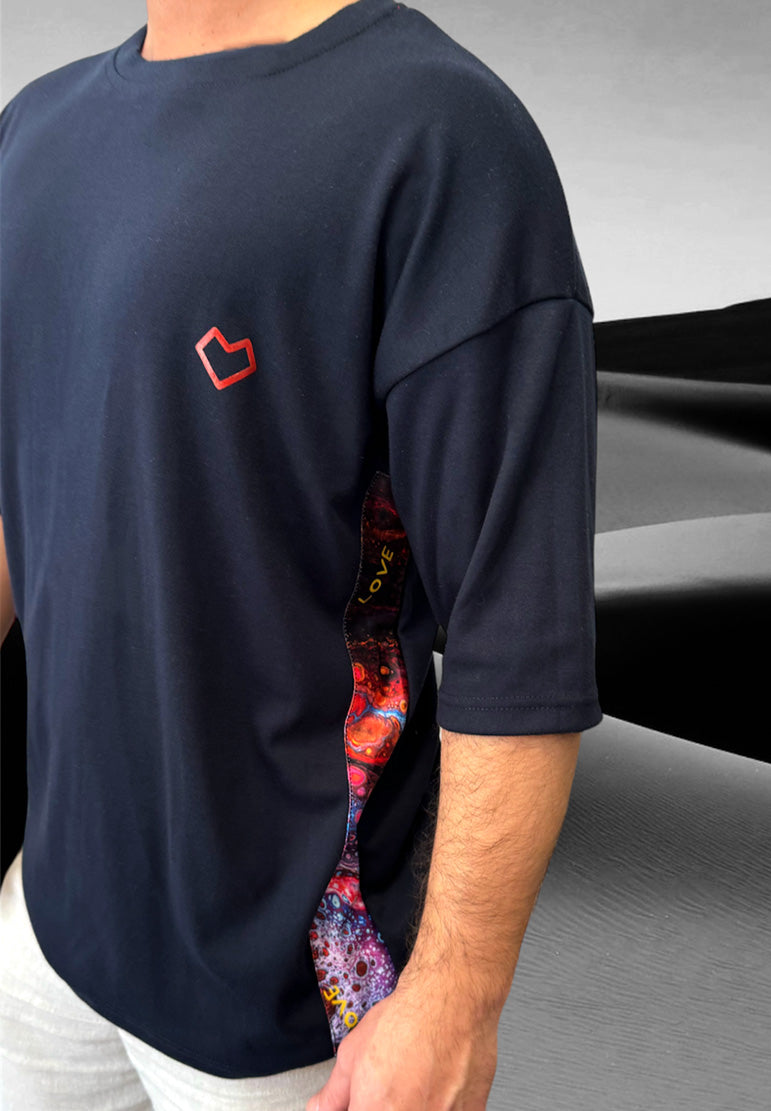 Love Tee - Navy