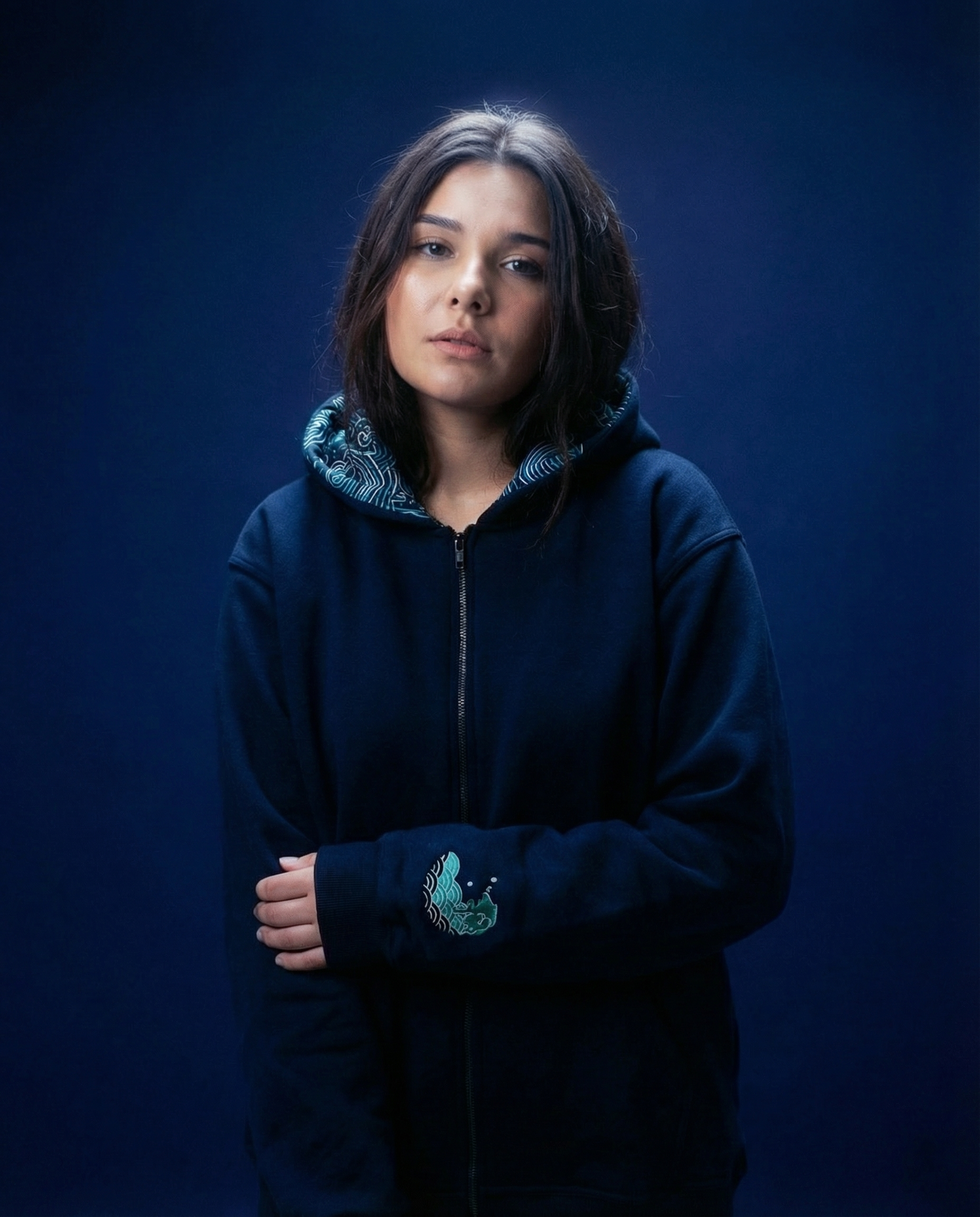 Oceanic Nomad Zip Hoodie