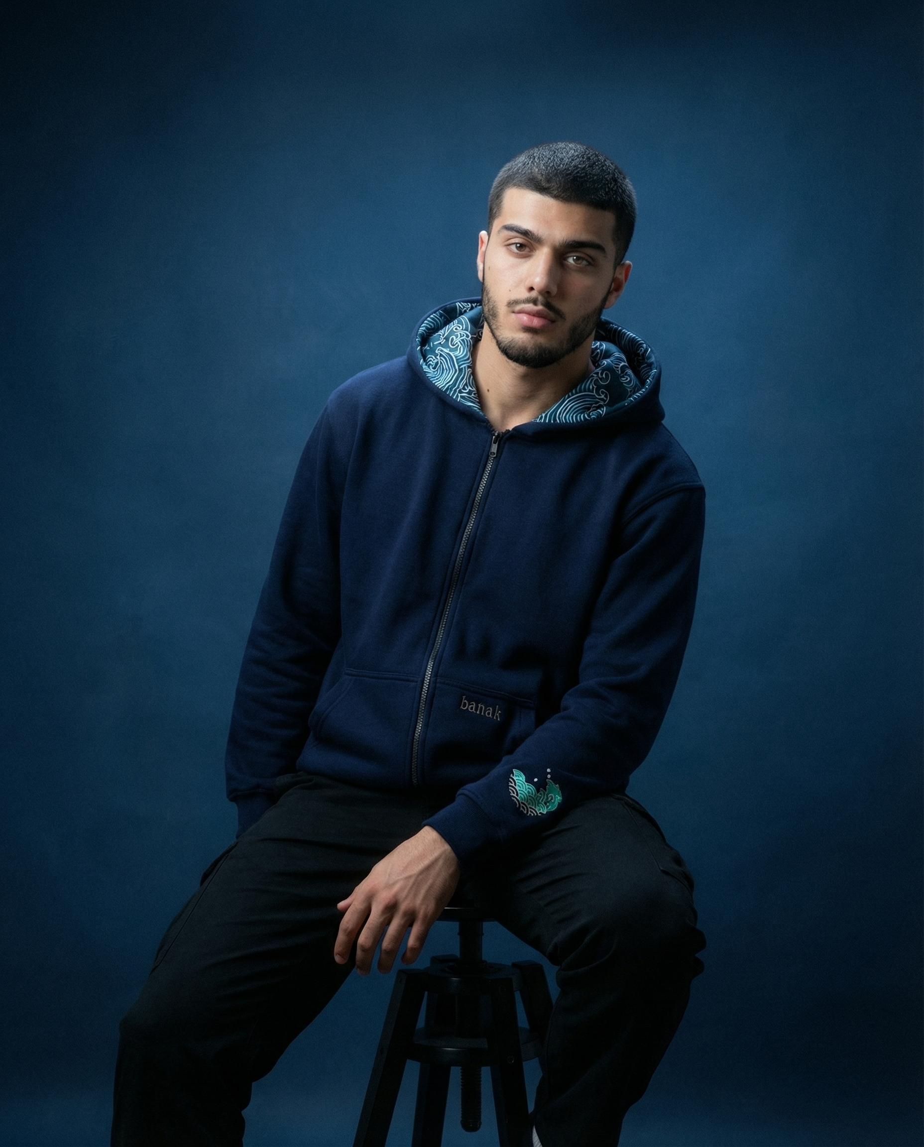 Oceanic Nomad Zip Hoodie