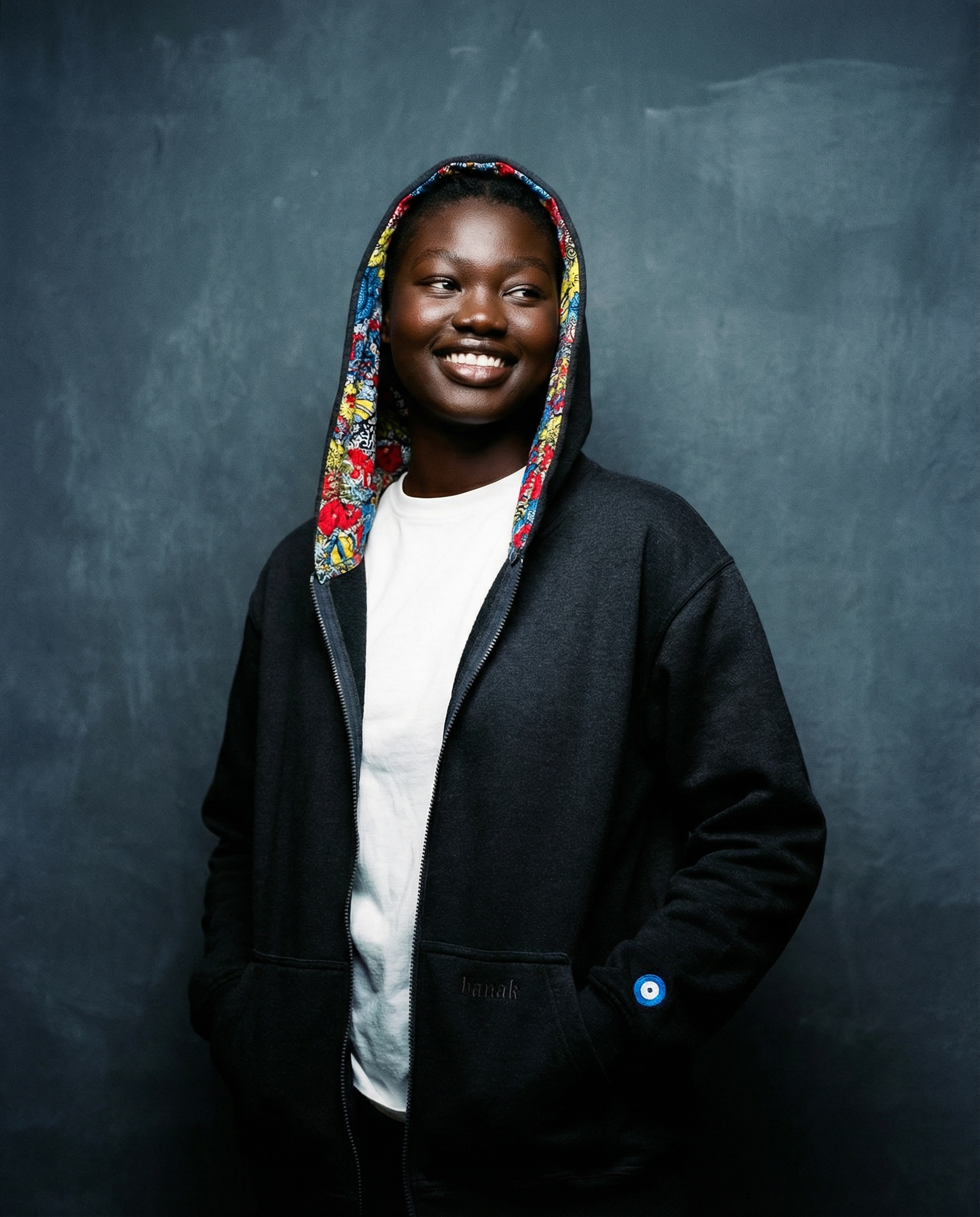 Play Zip Hoodie Charcoal